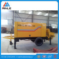 Hot sale in Peru small diesel concrete trailer pump with KAWASAKI main oil pump